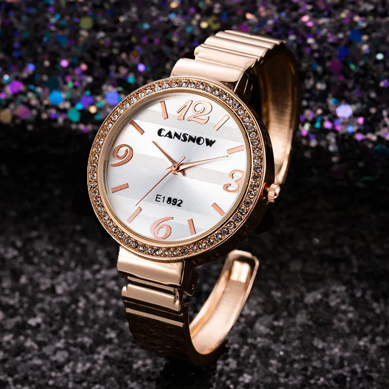 

Watches For Women Rose Gold Watch Womens Luxury Bracelet Quartz Women's Watches Stainless Steel Watch Wristwatches Reloj Mujer