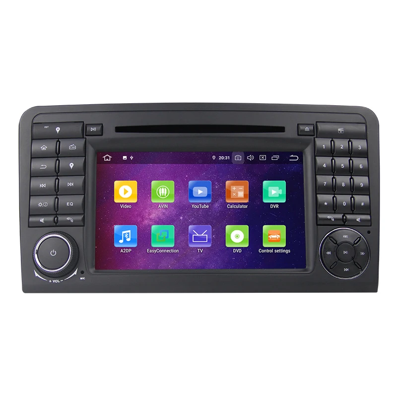 Octa Core 7 ''Android 9,0 автомобиля DVD gps плеер для Mercedes Benz ML W164 W300 ML350 ML450 ML500 GL X164 G320 GL350 GL450 GL500