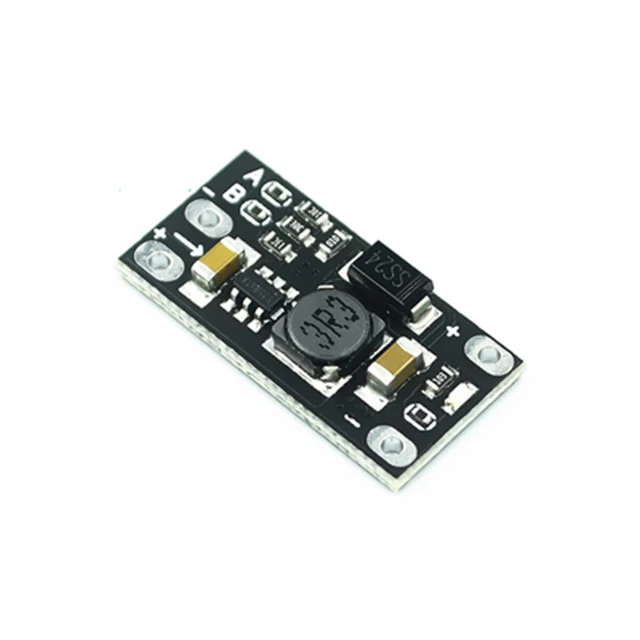 3.7V to 12V mini DC-DC boost module support 5V/8V/9V/12V output lithium battery | Электронные компоненты и