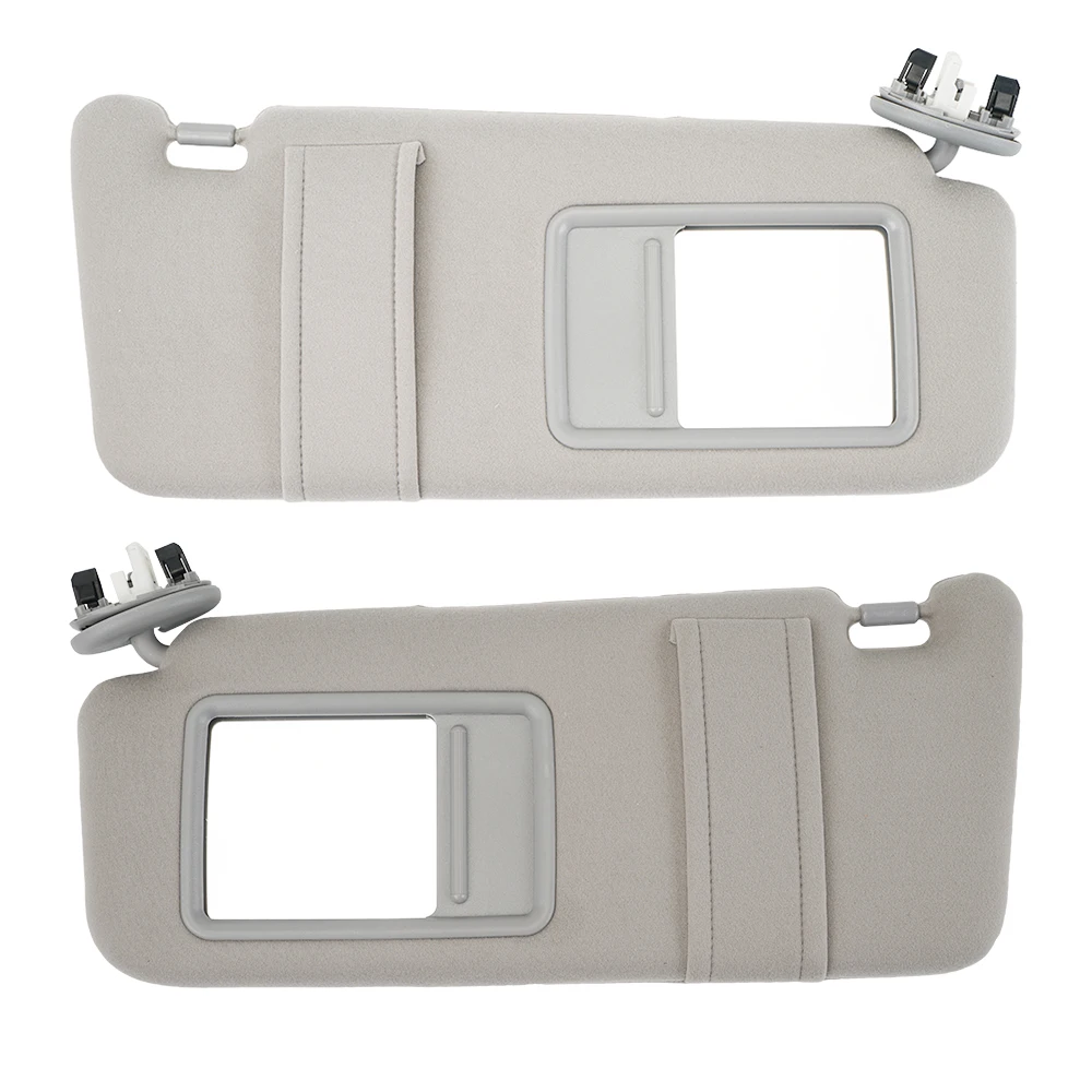 

Left / Right Side Car Sun Visor Sunshade Shield With Vanity Lights For Toyota Camry 2007 2008 2009 2010 2011