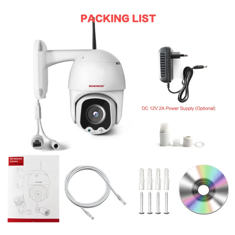 06  Super Mini PTZ Dome WIFI IP Camera