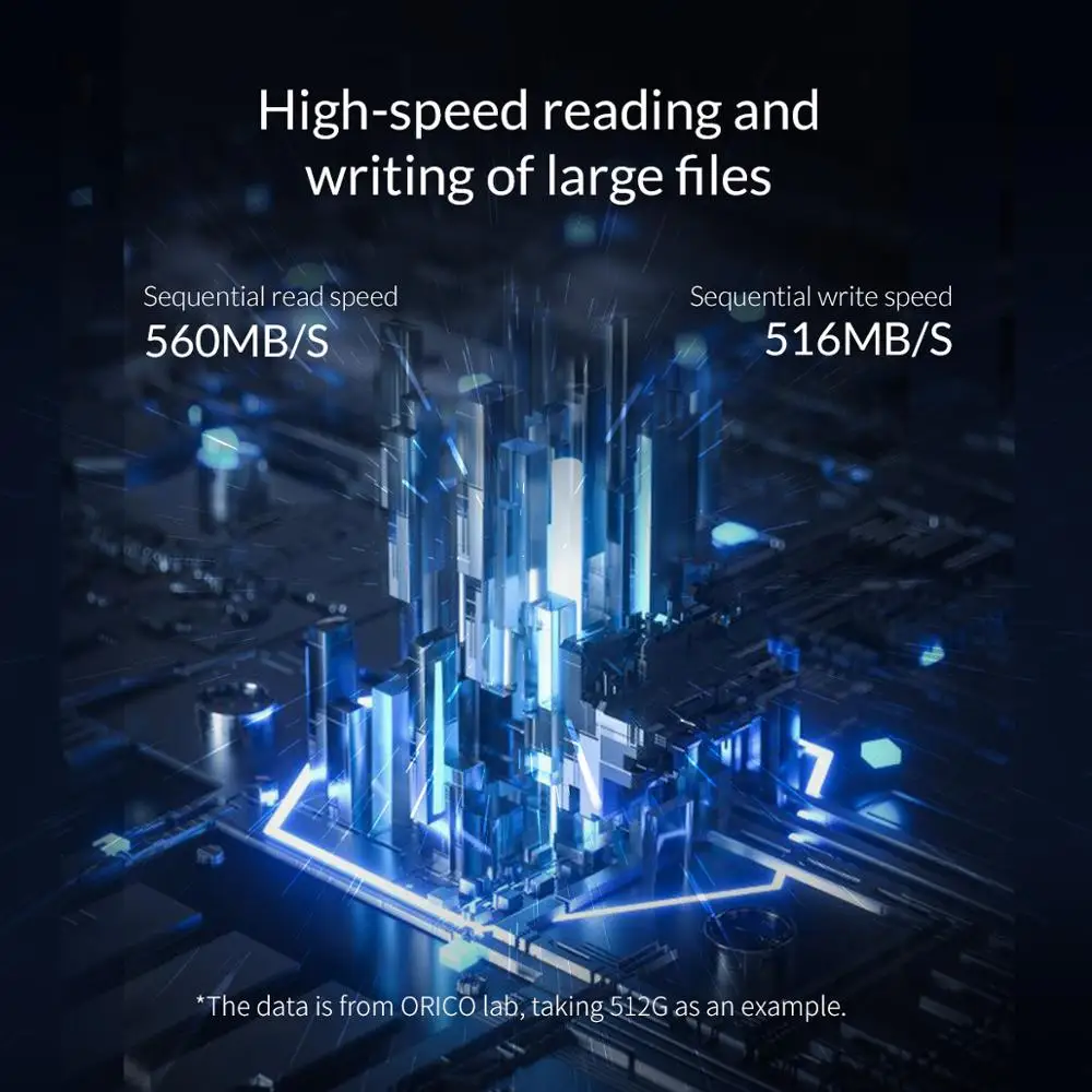 ORICO SSD mSATA твердотельный диск 128 ГБ 256 512 1 ТБ MSATA Внутренний жесткий для настольного