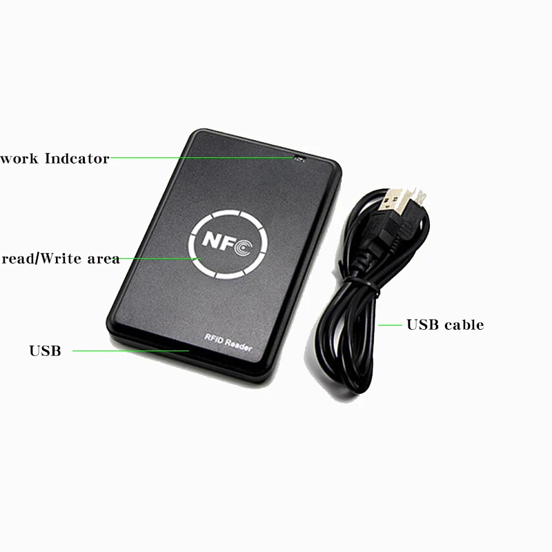 Дубликатор RFID карт 125 кГц USB UID T5577 EM4305|Считыватели контрольных карт| |