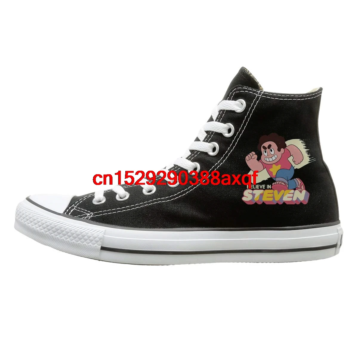 

UNISEX Casual Shoes Daily Steven Universe Print High-top Flat Canvas Shoes Fashion Sneakers Plus