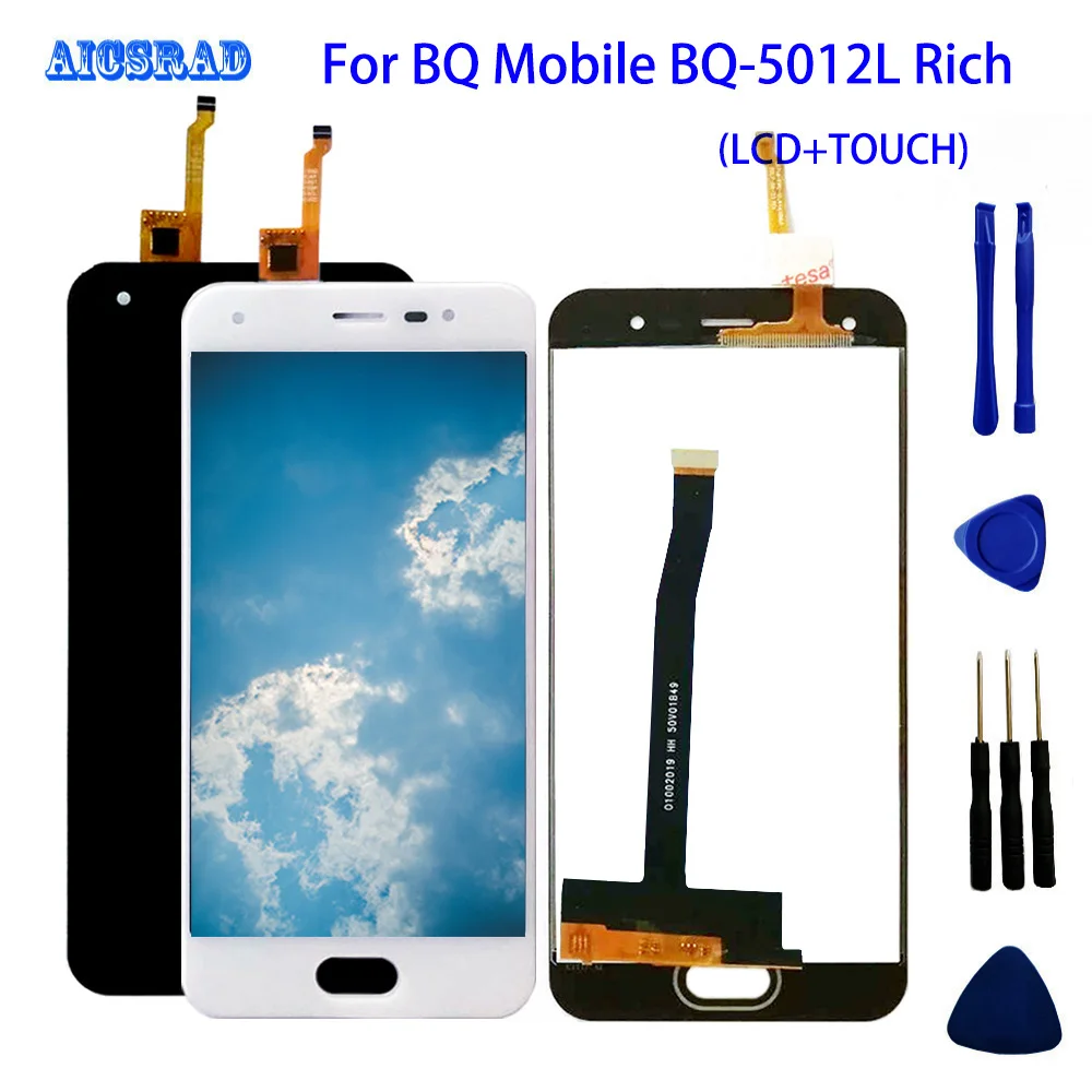 5 &quotсенсорный экран для BQ-5012L BQ-5012 BQ 5012 BQ5012 5012L ЖК-дисплей с сенсорной панелью