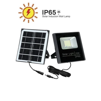 

smart on at night Solar Street Light Garden Security Lamp Outdoor Light Waterproof Energy Saving Wall Lamp seperable panel indoo