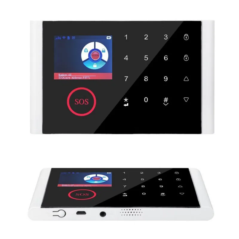 

Wifi+GSM+GPRS Multilingual Wireless Intelligent Induction Voice Home Burglar Alarm System