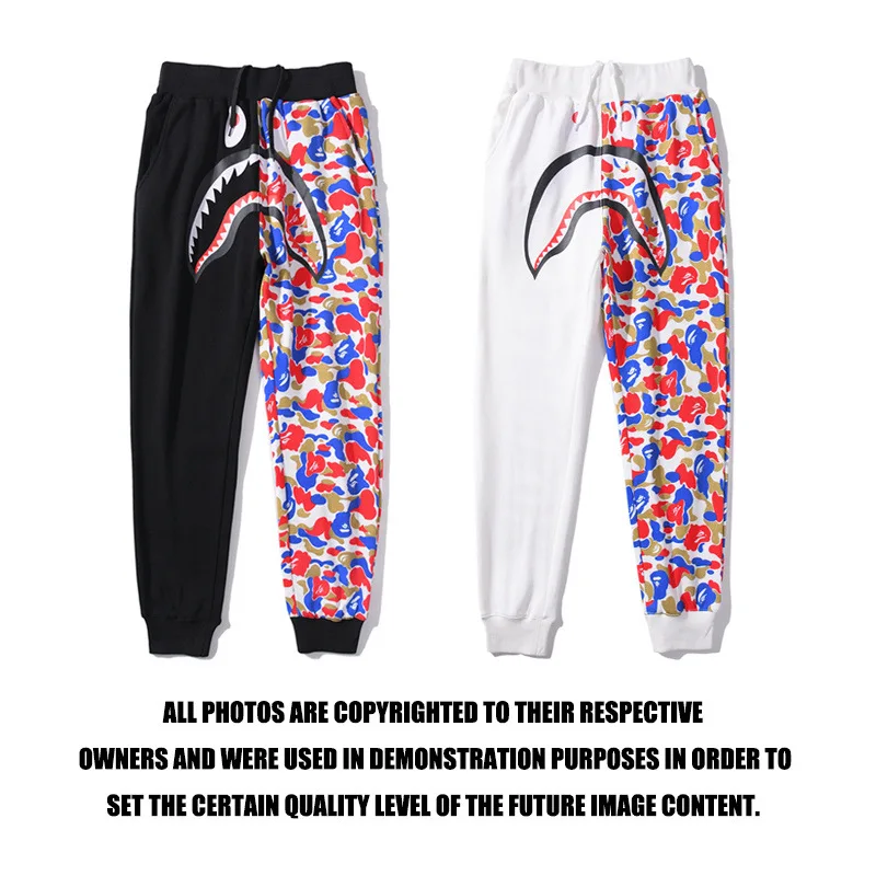 

2020 Spring And Autumn New Style Japanese-style Popular Brand Camouflage Mixed Colors Trousers Teenager Students Fashion Street
