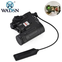 WADSN страйкбол факелы Тактический DBAL-D2 зеленый/красный лазерный индикатор Softair фонарик батарея чехол WEX555 охотничье оружие огни