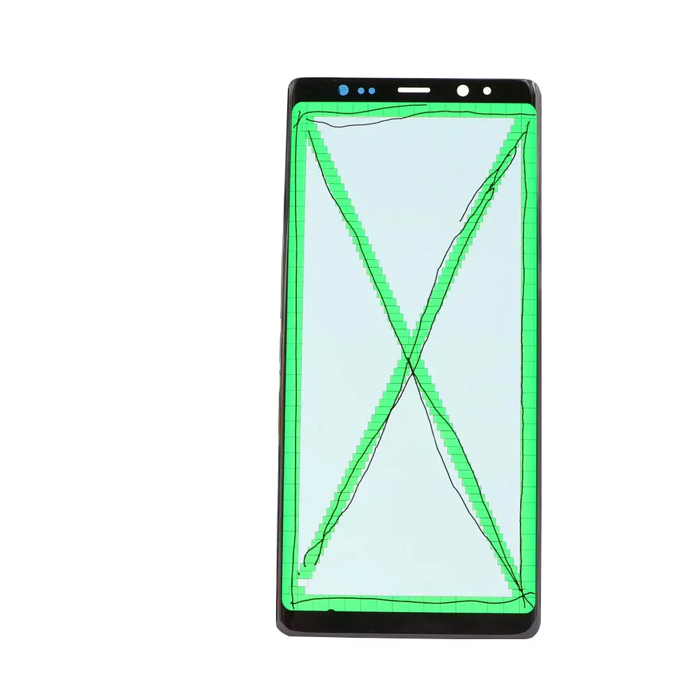 ORIGINAL Super AMOLED 6.4'' LCD With frame For