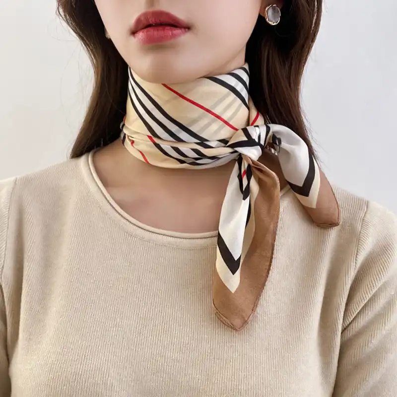 Hair Scarf Edge Laying Scarf Designer Hair Wraps Edge Laying Scarf