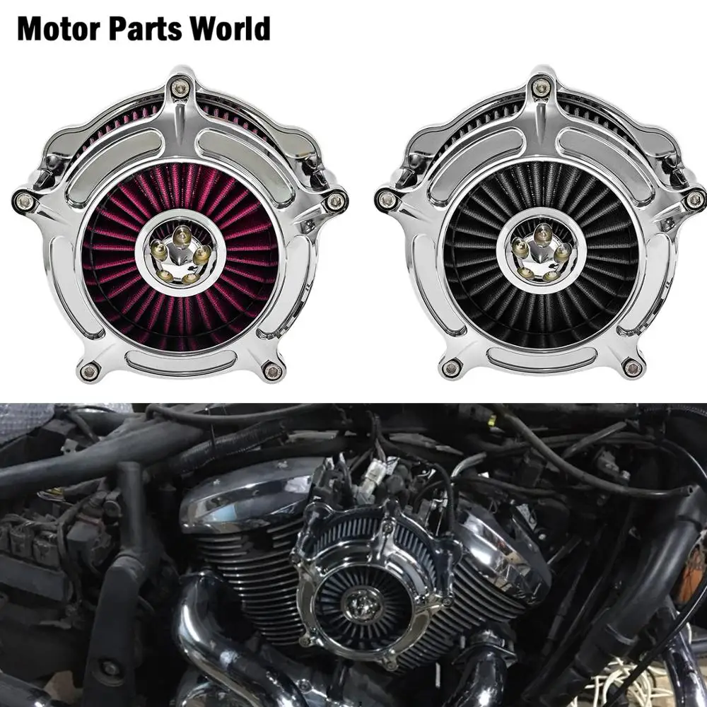 Motorcycle Chrome Air Cleaner Fits For Harley Sportster XL883 XL1200 Touring Electra Glide Road Glide Dyna FXDLS Fatboy Softail Motorcycle Chrome Air Cleaner Fits For Harley Sportster XL883 XL1200 Touring Electra Glide Road Glide Dyna FXDLS Fatboy Softail
