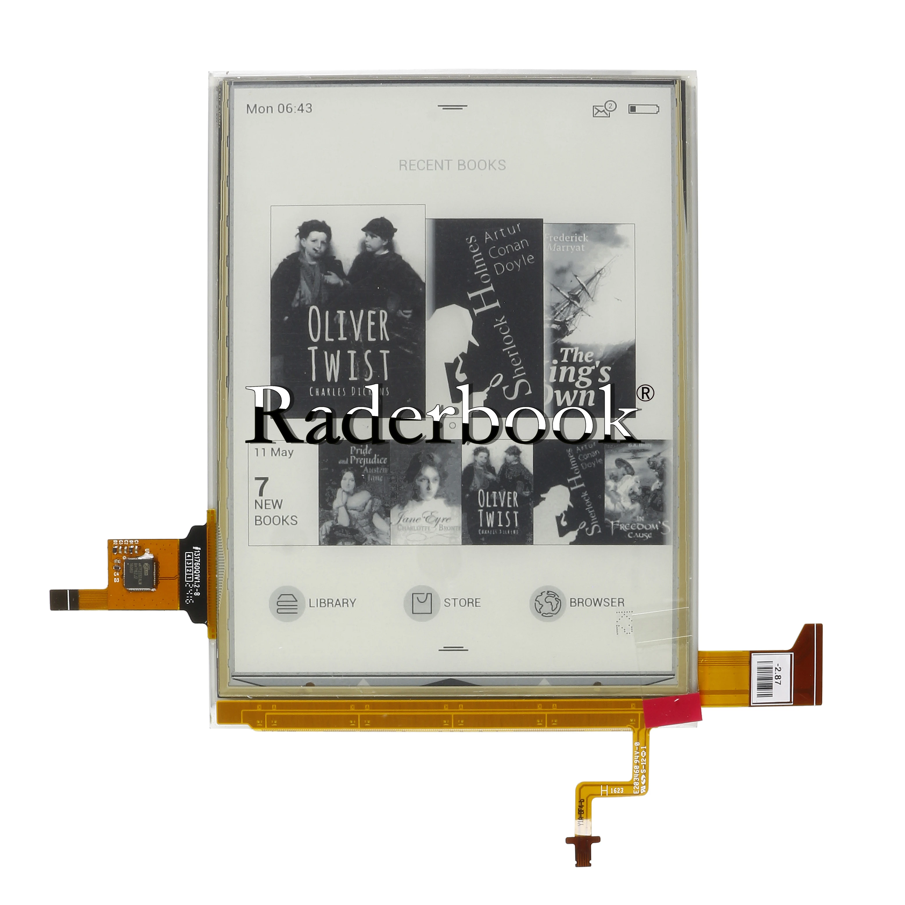 ED060XH7 ED060XD4 ЖК-дисплей и сенсорный экран с подсветкой для PocEketBook Touch Lux 3 626 Plus + 2GEN