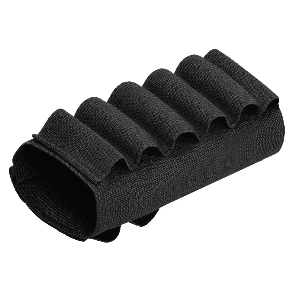 Tactical Ammo Shell Holder 5/8/9 Rounds Shotgun Buttstock Ammo Pouch Shot  Gun Shell Holster Bullet Cartridges Pouch For Hunting - Holsters -  AliExpress