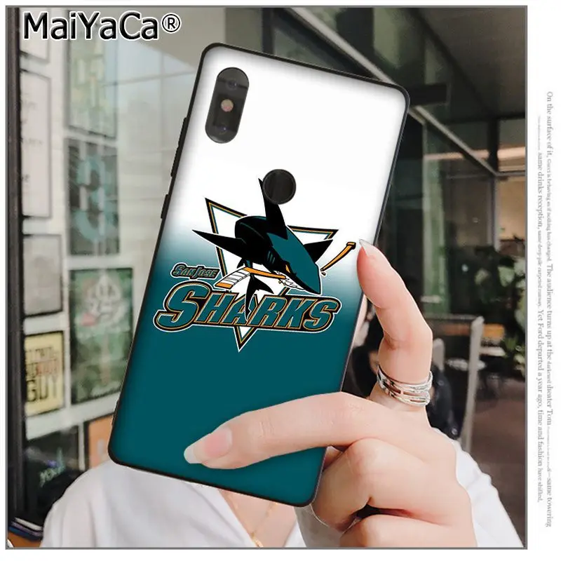 Чехол для телефона MaiYaCa San Jose Sharks высокого качества для xiaomi mi 6 8 se note2 3 mi x2 redmi 5 5plus note 4 5 5 - Цвет: A5