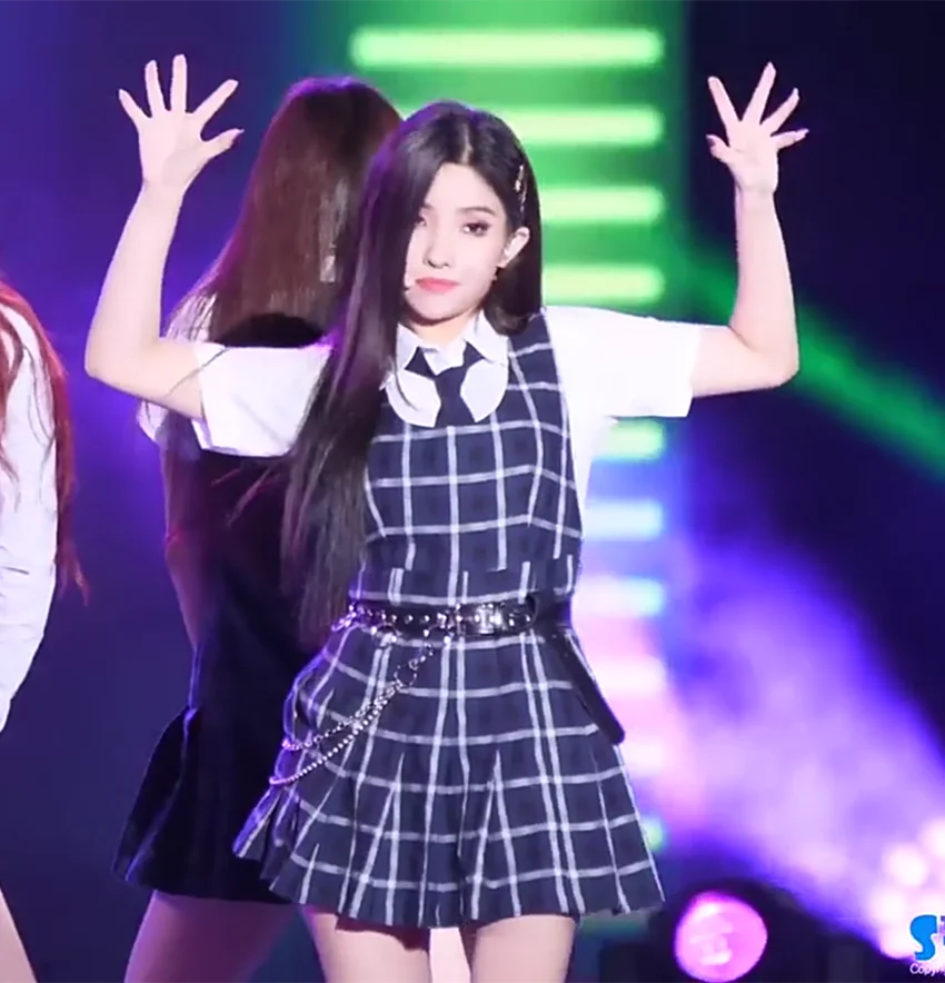 Корейская модная клетчатая рубашка в стиле K POP для танцев и шоу топы облегающая