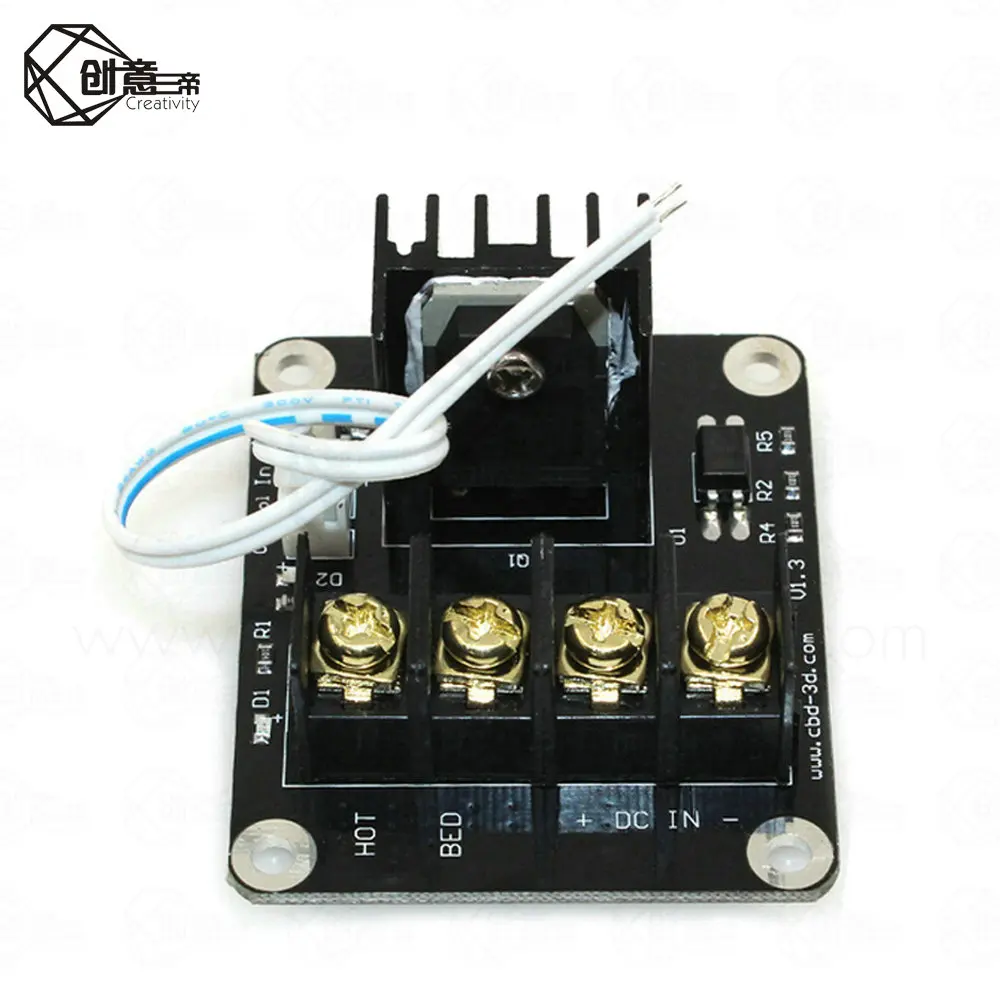 3D печать MOSFET Высокая мощность Подогреваемая кровать расширение силовой модуль MOS