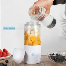 400 мл мини портативная соковыжималка чашка USB Перезаряжаемый Блендер Миксер для смузи сока многофункциональная домашняя электрическая Спортивная бутылка