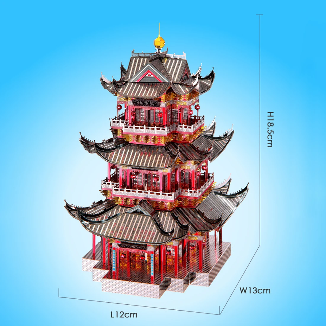 Архитектурная серия Juyuan строительные модели наборы DIY 3D Металлические Пазлы сборные головоломки игрушки