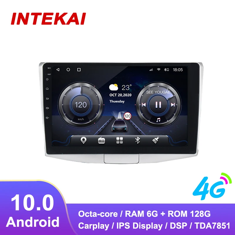 Автомагнитола 10 1 дюймов Android 0 GPS-навигация мультимедийный плеер для Passat B6 B7 CC Magotan