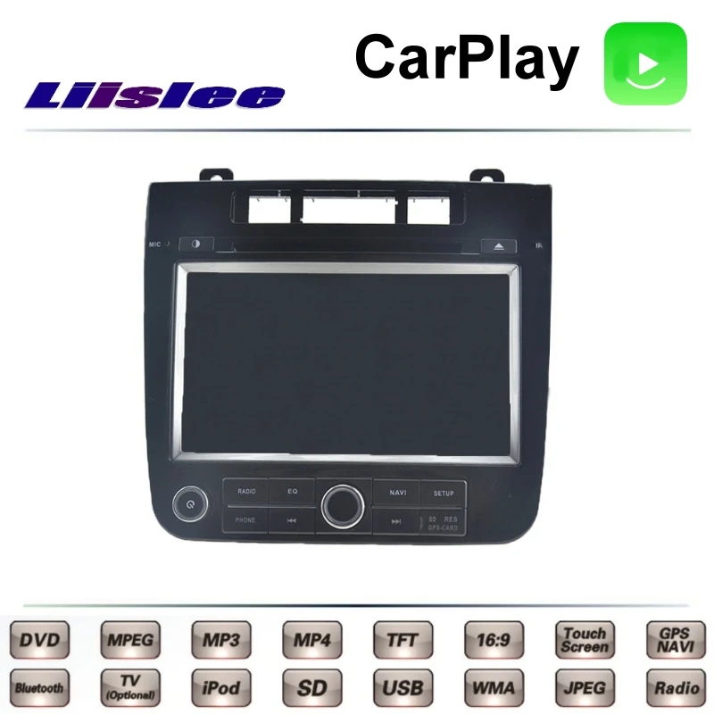 Для Volkswagen VW Touagreg MK2 7P5 2010 ~ 2017 LiisLee Автомобильный мультимедийный ТВ DVD GPS Радио Carplay