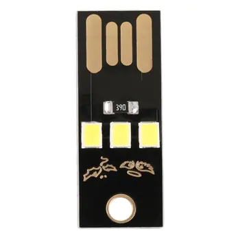 

Black Portable 3pcs Length 3cm Slim USB 3-LED Light Super Bright Pocket Lamp Module for Laptop Reading and Outdoor Power Bank