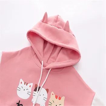 Kawaii Japanese Cats Hoodie 3