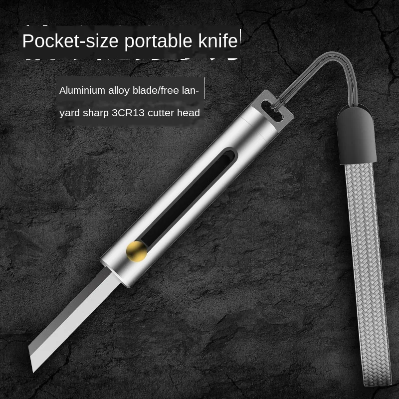 

Portable Blade Key Chain Mini Self-defense Knife Disassembly Express Retractable Multifunctional Outdoor Key Chain
