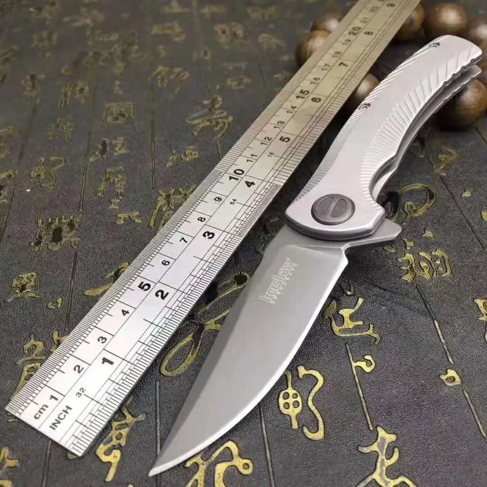 Складной Карманный Походный охотничий нож K 3490 клинок 8cr17 авиационная
