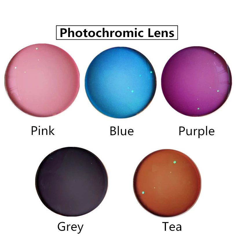 1.56 1.61 1.67  Photochromic Lenses Aspheric Prescription Myopia Presbyopia Reading Optical Anti-Glare/Reflection Chameleon Lens