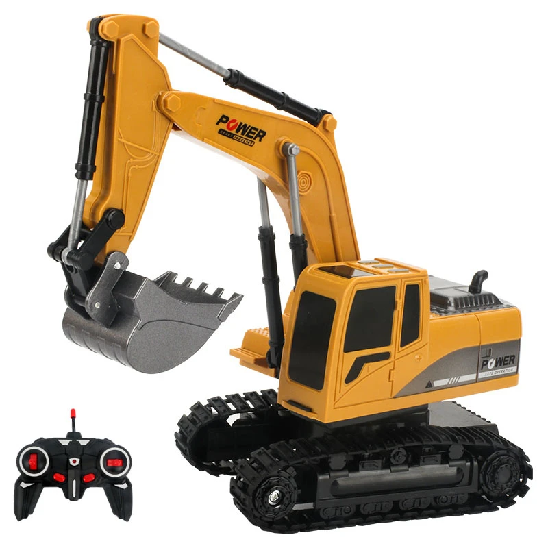 plastic excavator toy