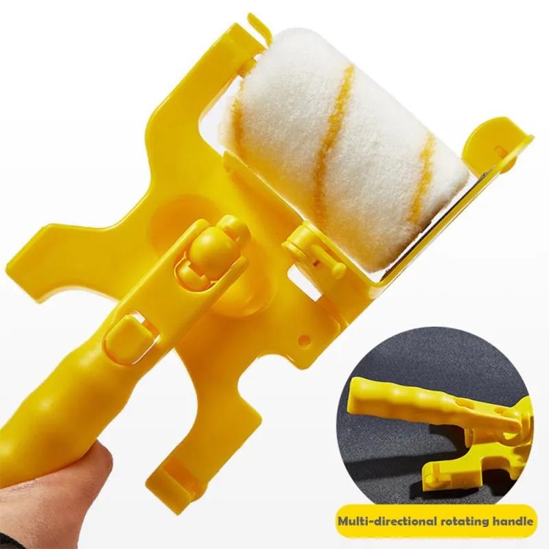 

Paint Edger Roller Brush Clean-Cut Safe Tool for Home Room Wall Ceilings New 2020 Fast ABS Removable Cleaning Brush Adjustable