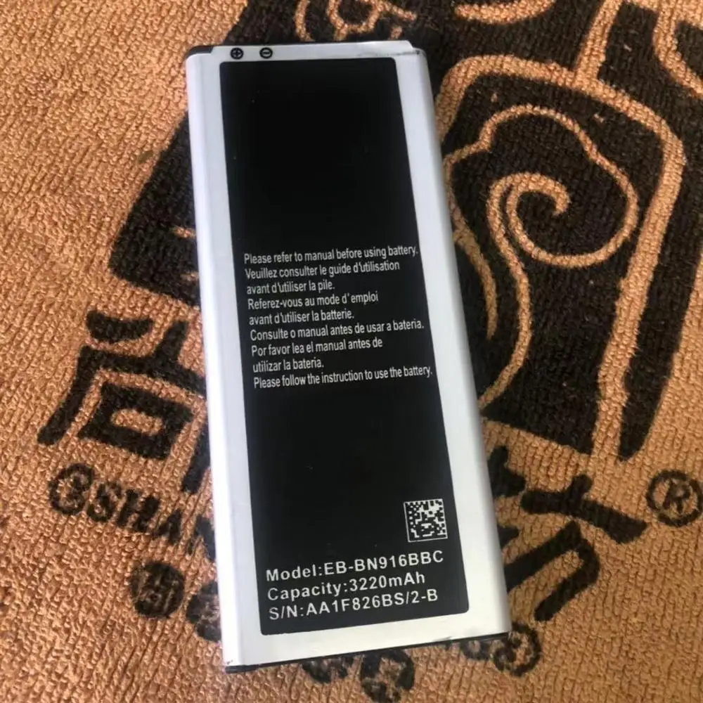 Аккумулятор Samsung для Galaxy NOTE4 N9100 N9106W N9108V N9109V NOTE 4 3220 мАч | Мобильные телефоны и