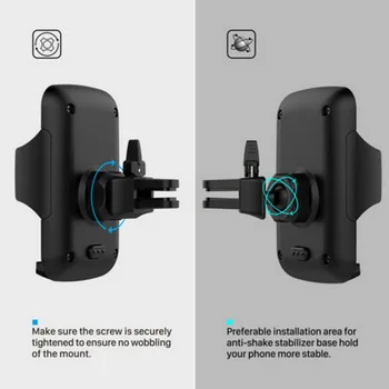 

New Car holder car air outlet anti-hook holder multi-function clip Gravity Car Holder No Magnetic Cell Stand