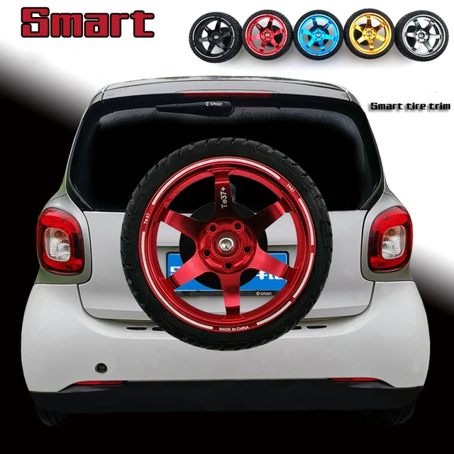 Auto Stamm Zurück Türgriff Hinten Tür Glas Knob Außen Decor Reifen Trim  Aufkleber Für Smart fortwo forfour 451 453 zubehör - AliExpress