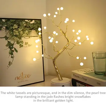 

USB LED LED Night Light Tree Night Light Creative Decoration Party Festival Colorful Portable Base Home Gift Room