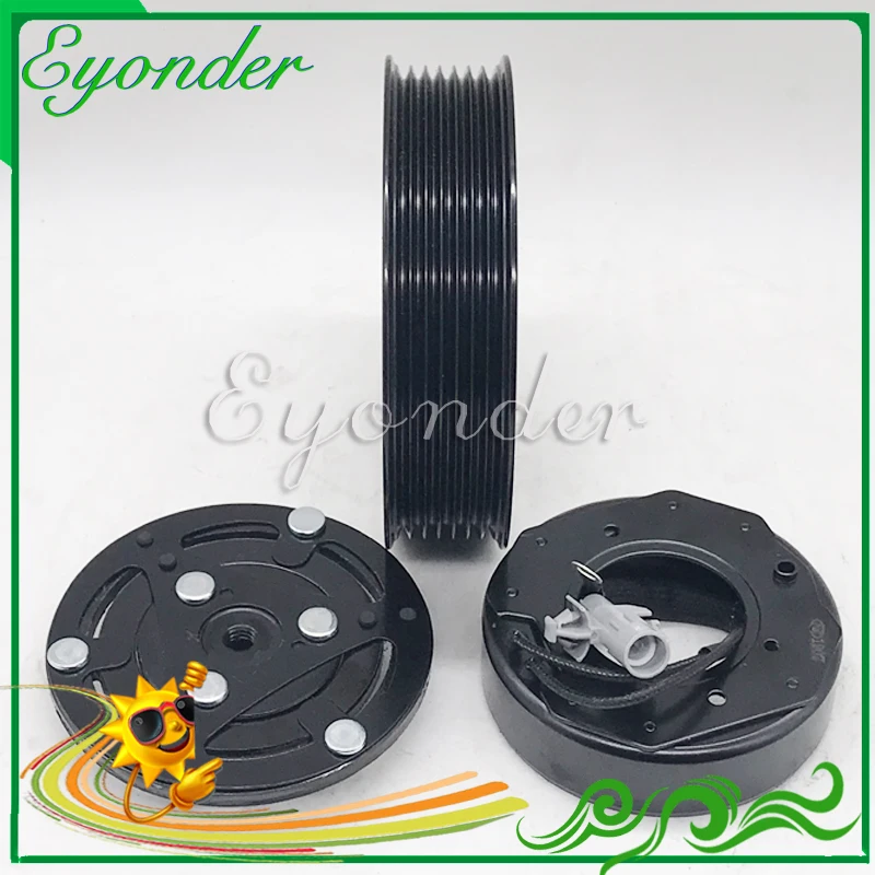 10S11C AC A/C Compressor Clutch Pulley PV7 for Toyota Hilux Vigo 88320
