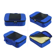 Изготовитель настраиваемый корейский стиль футболка брюки одежда разделительный Органайзер с мешочками бизнес путешествия водонепроницаемый Пыльник