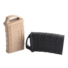 Tactical M4/M16 PMAG Fast Magazine Rubber Holster Rubber Pouch Sleeve Rubber Slip Cover Hunting Accessories