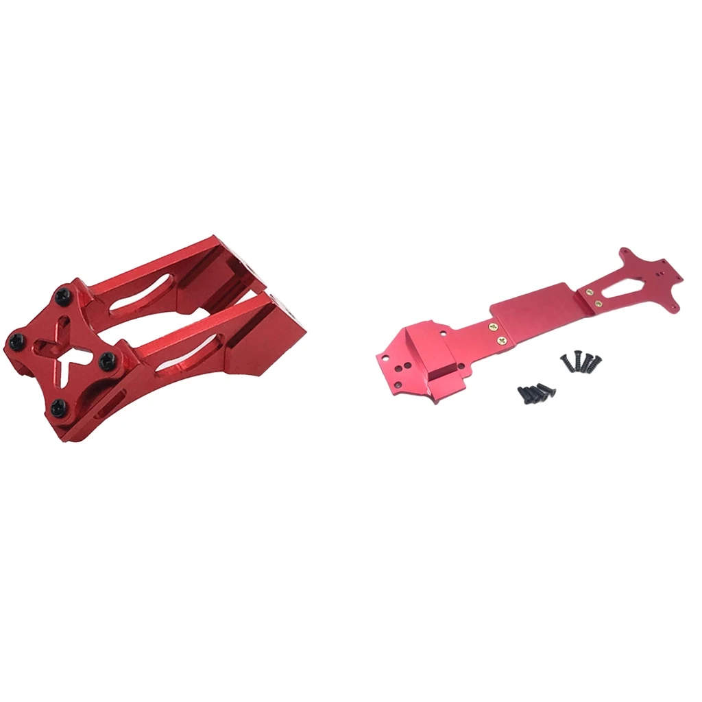 

Metal Radio Tray & Tail Fix Parts Set for 1/14 WLTOYS 144001 Car