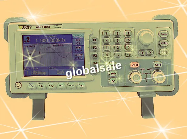 OWON DDS генератор сигналов произвольной формы AG1022 125Msa/S 14 бит 25 МГц 2chs AWG FG