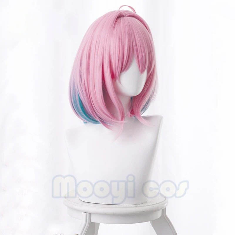 Женский парик Золушки для косплея IDOLM Yumemi Riamu короткий прямой из синтетического