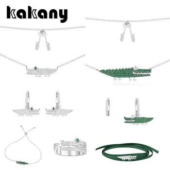 

Kakany New Original High Quality 1: 1 Zirconia Crocodile Series Jewelry Monaco Style Fashion Charm Ladies Fashion Accessories