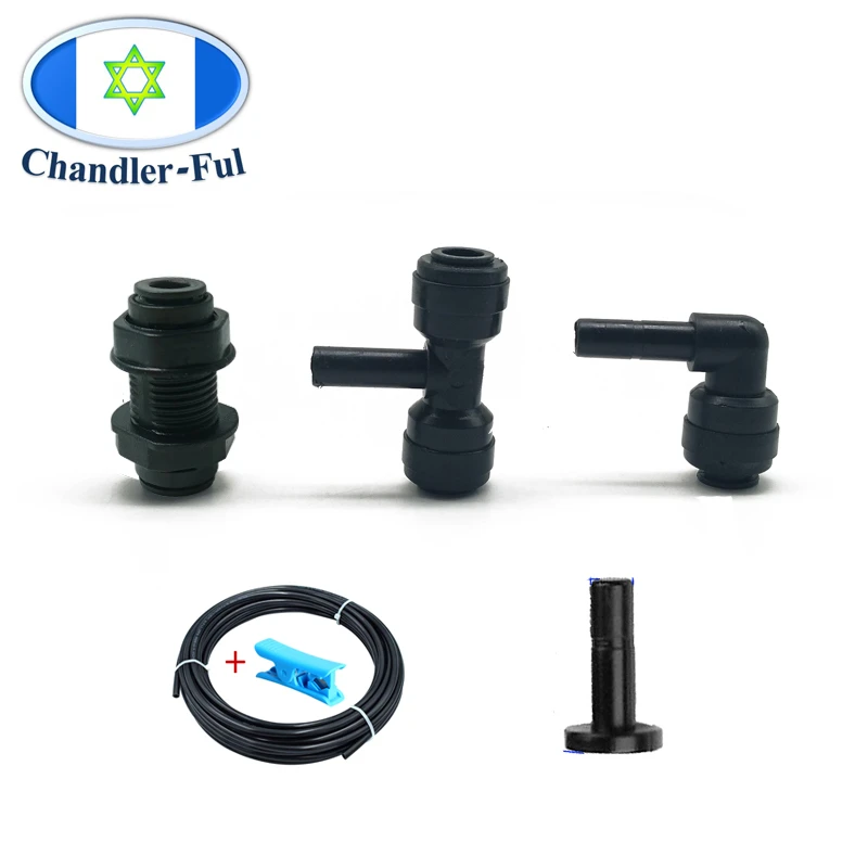 Quick Connector Aquarium Hose Garden Hose Bulkhead Fitting 4 6