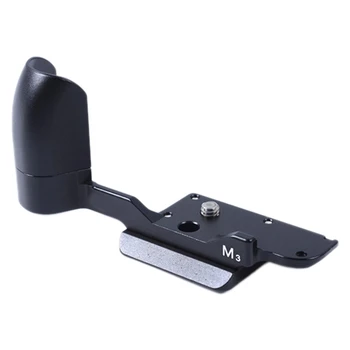 

Vertical Quick Release L Plate Bracket Holder Hand Grip for Canon EOSM3 Arca-Swiss RRS Compatible