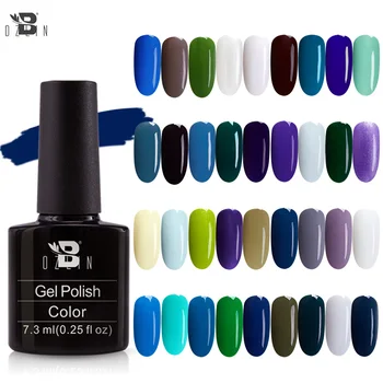

Pure Color Gel Nail Polish Nude UV LED Soak Off Varnish Lacquer Blue Green Purple Art Enamel Top Base Coat for Manicure Bulk
