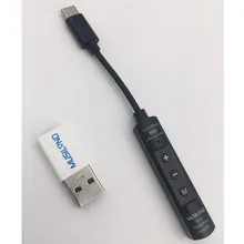 Модернизированный Musiland MU2 Официальный продукт новая версия цифровой декодирование Наушников amp 600 Ом тип-c интерфейс, USB звуковая карта