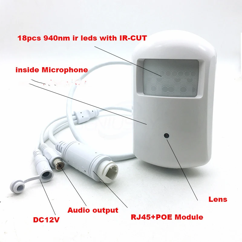 PIR WIFI POE IP CAM2