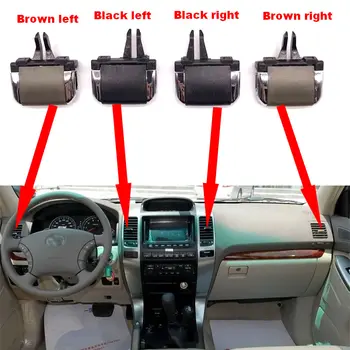 Toyota Land Cruiser Prado LC120 2003-2009 에어컨 콘센트 A/C 에어 컨디셔닝 벤트 탭 클립 수리 키트 액세서리