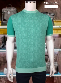 

BILLIONAIRE T shirt men 2020 new summer casual Thin fashion Printed breathable elastic England Short sleeve size free shipping